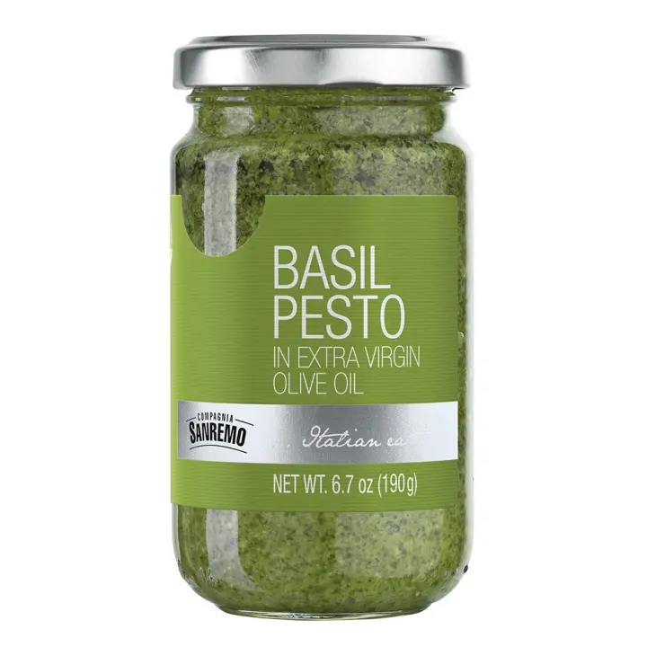 Compagnia Sanremo Genovese Basil Pesto D.O.P. — 6.7 oz Jar